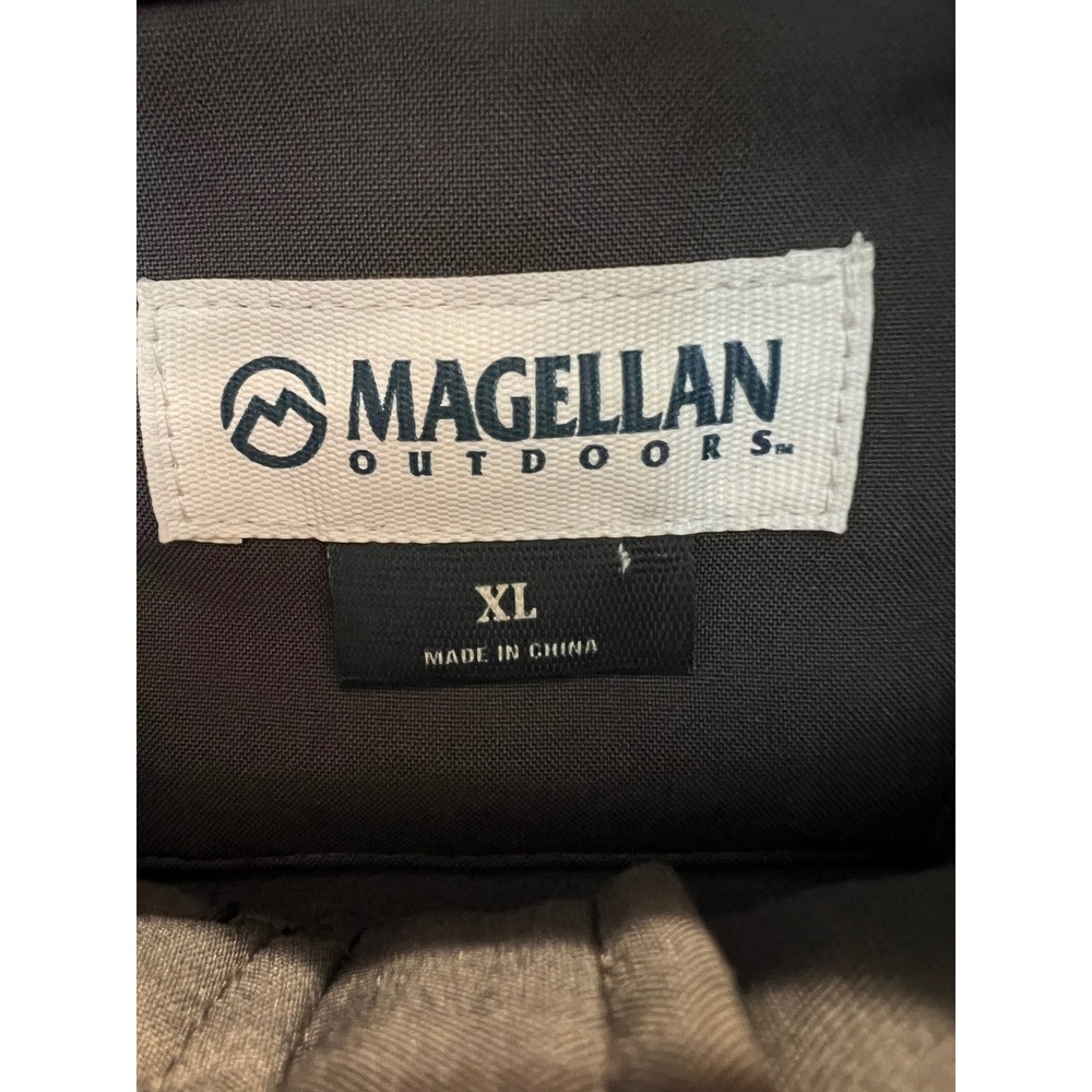 Magellan Outdoors Girls XL Gray Softshell Fleece Lined Full Zip Jacket - Picture 8 of 13